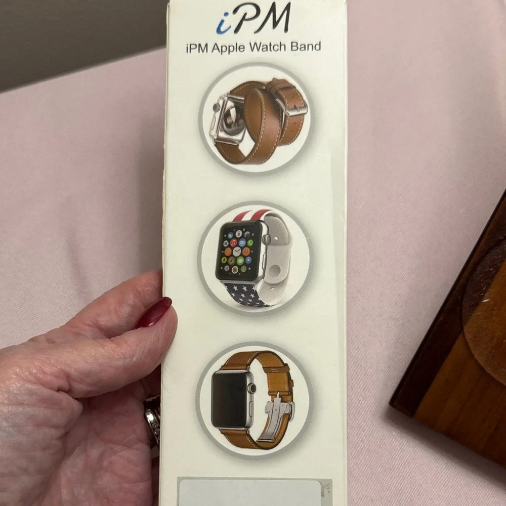 Apple iPM White Watch Band sz 38